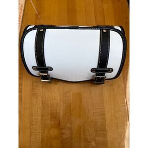 Motorcycle tool or fork bag for tools, or personal items with straps New